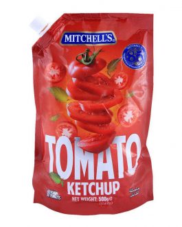 Mitchell’s Tomato Ketchup 500g (Pouch)