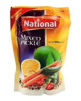 National Mixed Pickle 500gm Pouch