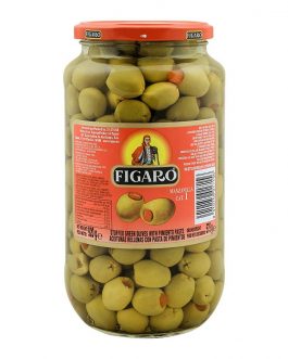 Figaro Stuffed Green Olives With Pimento Paste, 920g