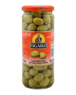 Figaro Plain Green Olives, 450g