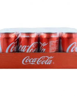 Coca Cola Can Local 330ml, 12 Pieces