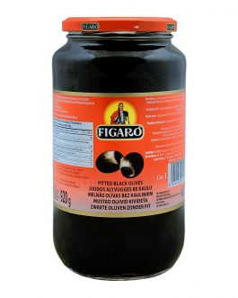 Figaro Pitted Black Olives, 920g