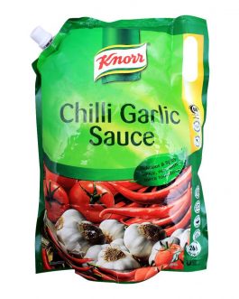 Knorr Chilli Garlic Sauce, 4 KG, Pouch