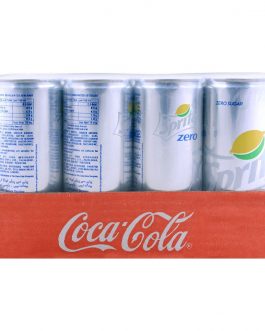 Sprite Zero Can Local 250ml, 12 Pieces