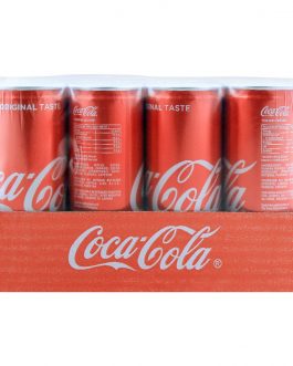 Coca Cola Can Local 250ml, 12 Pieces