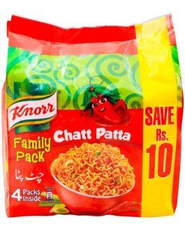 Knorr Noodles Chatt Patta, 66g, Family Pack, 4 Pieces