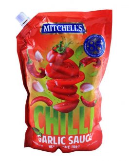 Mitchell’s Chilli Garlic Sauce 1 KG (Pouch)