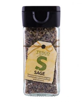 Tesco Dried Sage 12g Jar