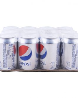 Pepsi Diet Can (Local) 300ml, 12 Pieces