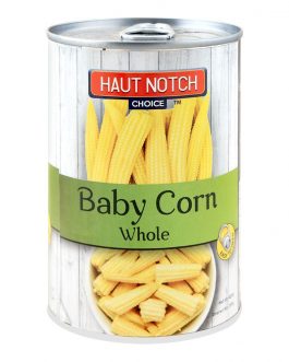 Haut Notch Baby Corn, Whole, 425g