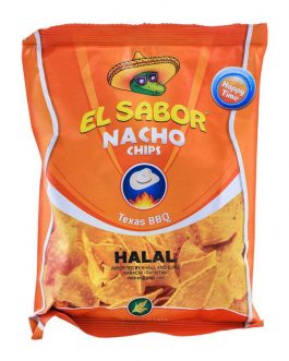 EL Sabor Nacho Chips, Texas BBQ, 100g