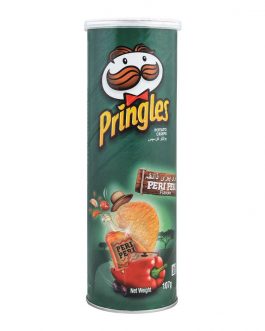 Pringles Potato Crisps, Peri Peri Flavor, 107g