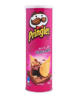 Pringles Potato Crisps, Chutney Flavor, 107g