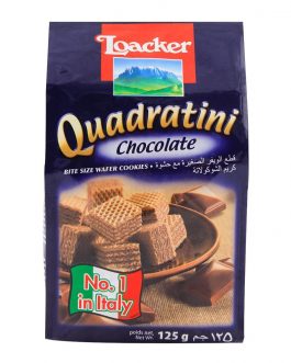 Loacker Quadratini Chocolate Wafer 125gm