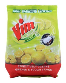 Vim Dish Washing Powder With Lemon Bag 450g