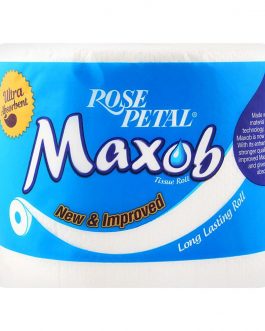 Rose Petal Maxob Toilet Tissue Roll Single