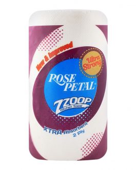Rose Petal Kitchen Towel Tissue Roll