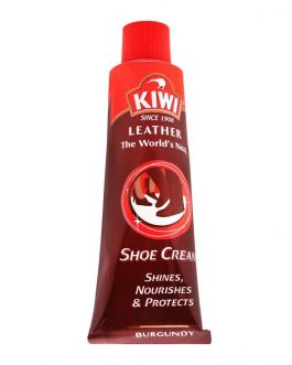 Kiwi Shoe Cream Tube Burgundy 45ml