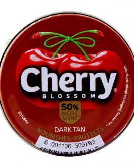 Cherry Blossom Dark Tan Shoe Polish 42ml