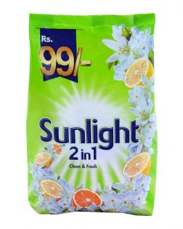 Sun Light 2-in-1 Clean & Fresh Lemon Washing Powder 800...