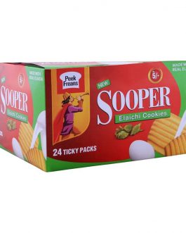 Peek Freans Sooper Elaichi Biscuit, 24 Ticky Packs