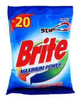 Brite Maximum Power Detergent Powder 85g
