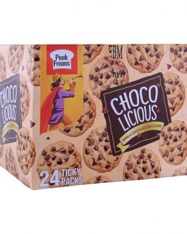 Peek Freans Vanilla Chocolicious Biscuit, 24 Ticky Packs