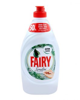 Fairy Dish Wash Liquid Sensitive Tea Tree & Mint 450ml