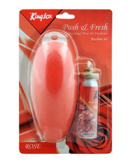 Kingtox Rose Push & Fresh Mini Air Freshener Set