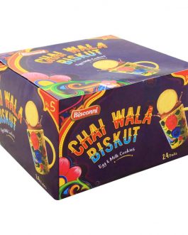 Bisconni Chai Wala Biskut Biscuits, 24 Tikky Packs