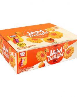 Peek Freans Jam Delight, Orange, 12 Snack Pack
