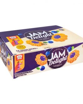 Peek Freans Jam Delight, Blueberry, 12 Snack Packs