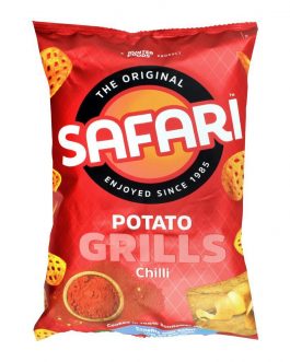 Safari Potato Grills Chilli Chips, 60g