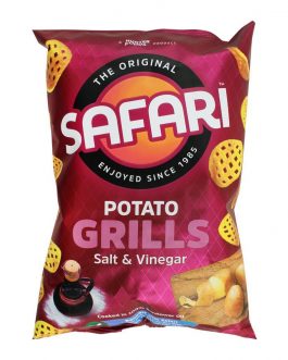 Safari Potato Grills Salt & Vinegar Chips, 60g