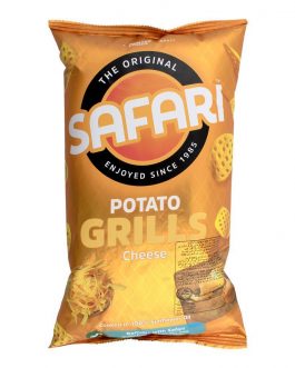 Safari Potato Grills Cheese Chips, 125g