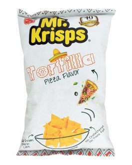 Mr. Krisps Tortilla, Pizza Flavor, 80g