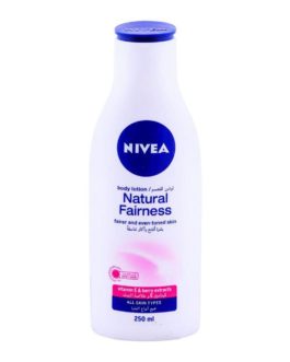 Nivea Natural Fairness Body Lotion, All Skin Types, 250ml