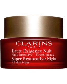 Clarins Paris Super Restorative Night Age Spot Correcting Cream, All Skin Types, 50ml