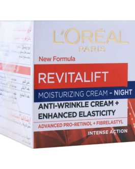 L’Oreal Paris Revitalift Moisturizing Night Cream, Ant...