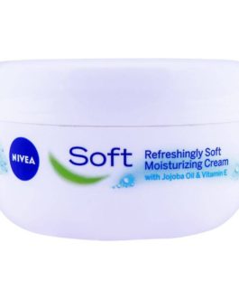 Nivea Soft Refreshingly Soft Moisturizing Cream, Jojoba Oil ...