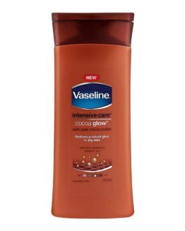 Vaseline Intensive Care Cocoa Glow Pure Cocoa Butter Lotion ...