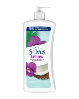 St. Ives Softening Coconut & Orchid Body Lotion, Paraben Free, 621ml