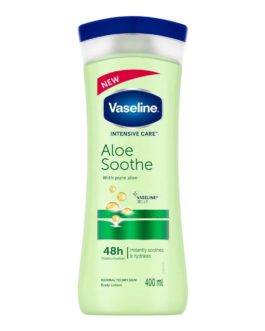 Vaseline Intensive Care Aloe Soothe Lotion 400ml (Imported)