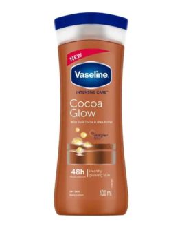 Vaseline Intensive Care Cocoa Glow Pure Cocoa Butter Lotion ...