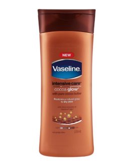 Vaseline Intensive Care Cocoa Glow Pure Cocoa Butter Lotion ...