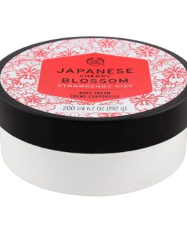 The Body Shop Japanese Cherry Blossom Strawberry Body Cream,...