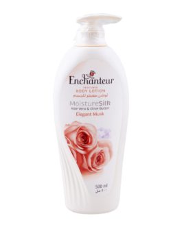 Enchanteur Elegant Musk Moisture Silk Perfumed Body Lotion, ...