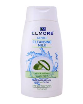 Elmore Nourishing Aloe Vera Gentle Cleansing Milk, All Skin ...