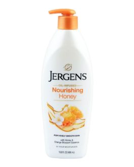 Jergens Oil-Infused Nourishing Honey Body Lotion, Pump, 496m...