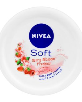 Nivea Soft Berry Blossom Freshies Moisturizing Cream, 100ml